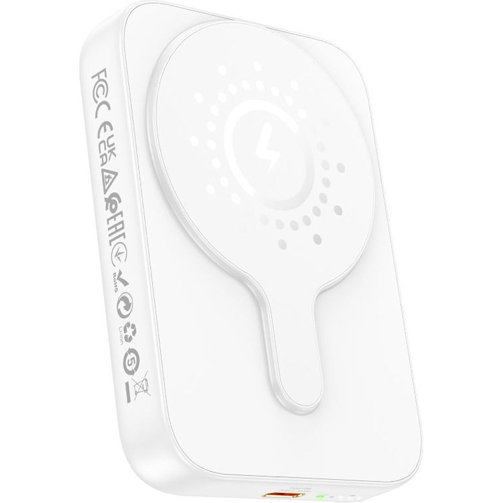 Внешний аккумулятор Hoco J117A Esteem MagSafe 10000mAh 20W White (605830)
Внешний аккумулятор Hoco J117A Esteem MagSafe 10000mAh 20W White (605830)