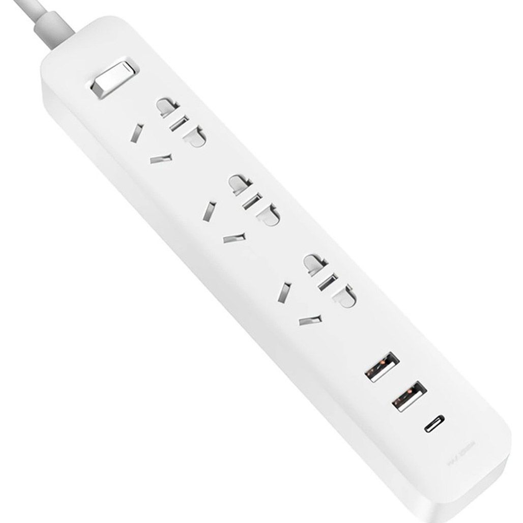 Мережевий фільтр-подовжувач Xiaomi Mi Power Strip 20W Fast Charging 2A1C (XMCXB05QM) EU
Мережевий фільтр-подовжувач Xiaomi Mi Power Strip 20W Fast Charging 2A1C (XMCXB05QM) EU