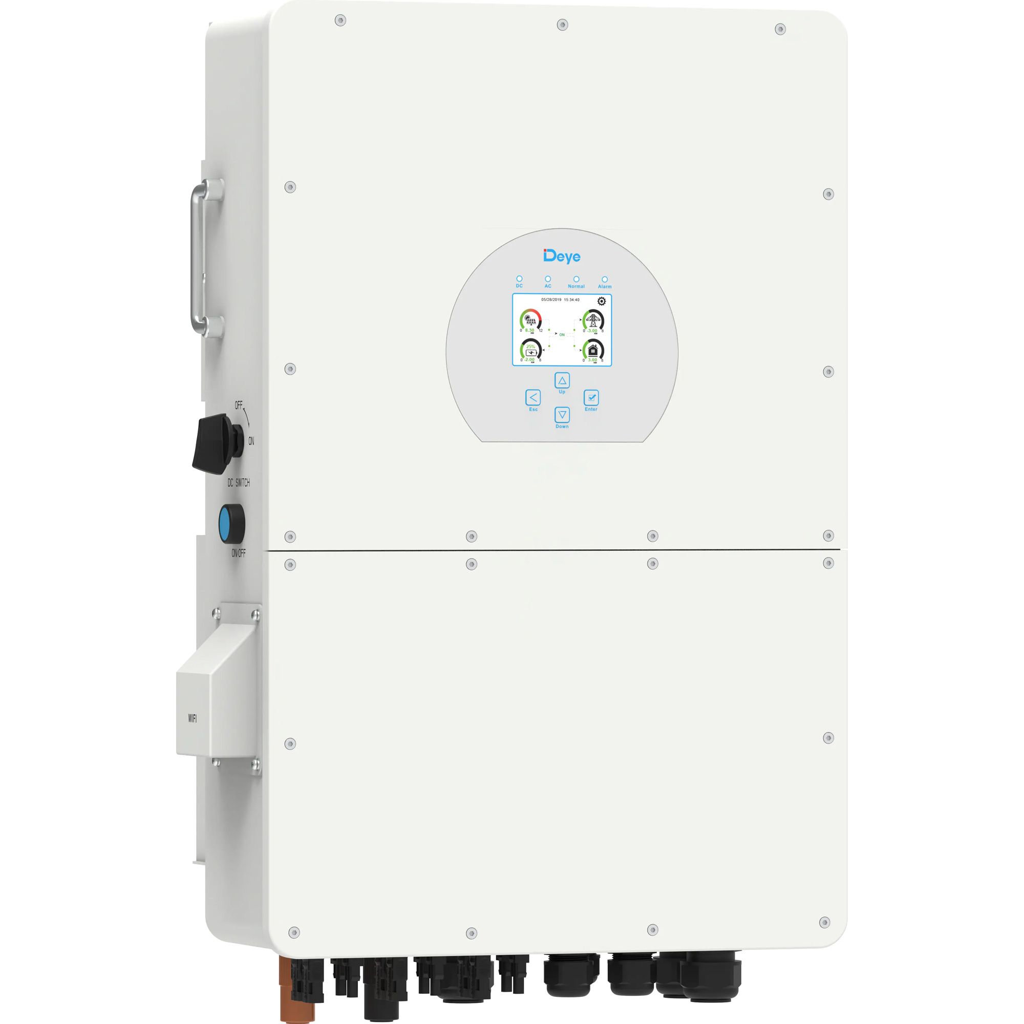Гибридный солнечный инвертор Deye SUN-25K-SG02HP3-EU-AM3
Гибридный солнечный инвертор Deye SUN-25K-SG02HP3-EU-AM3