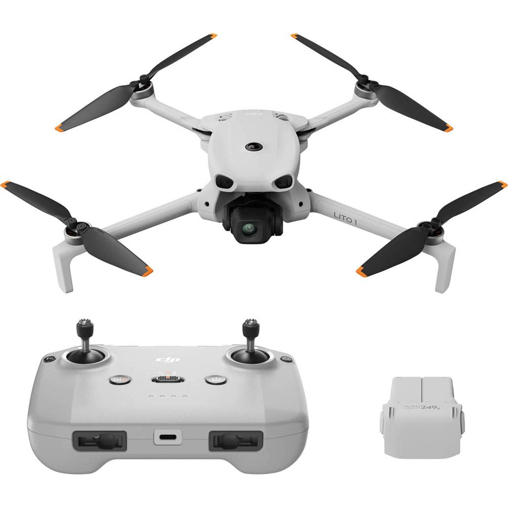 Квадрокоптер DJI Lito 1 RC-N3 (CP.MA.00000990.01)
Квадрокоптер DJI Lito 1 RC-N3 (CP.MA.00000990.01)