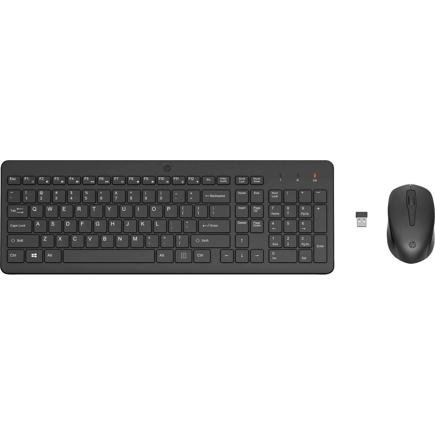 Комплект (клавиатура + мышь) HP 330 Combo Set Wireless UA Black (2V9E6AA)
Комплект (клавиатура + мышь) HP 330 Combo Set Wireless UA Black (2V9E6AA)
