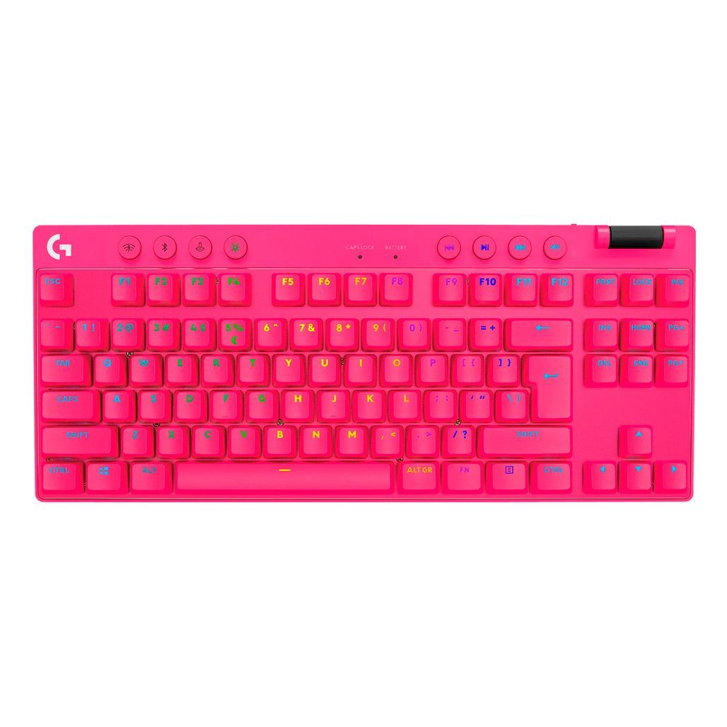 Клавиатура Logitech G PRO X TKL Lightspeed Magenta (920-012159)
Клавиатура Logitech G PRO X TKL Lightspeed Magenta (920-012159)