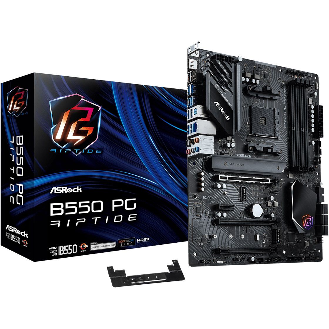 Материнская плата ASRock B550 PG Riptide
Материнская плата ASRock B550 PG Riptide