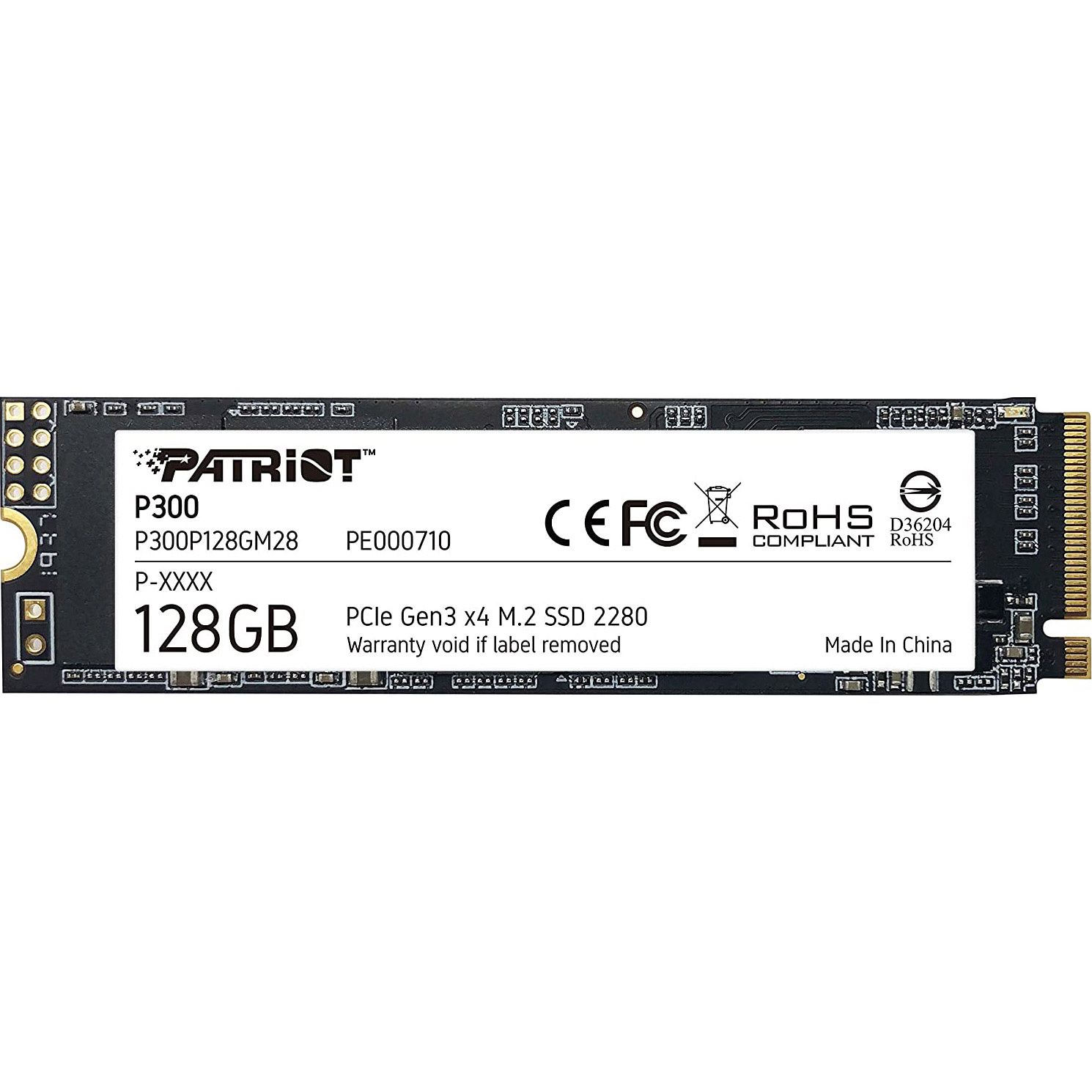 SSD накопитель Patriot P300 128GB (P300P128GM28)
SSD накопитель Patriot P300 128GB (P300P128GM28)