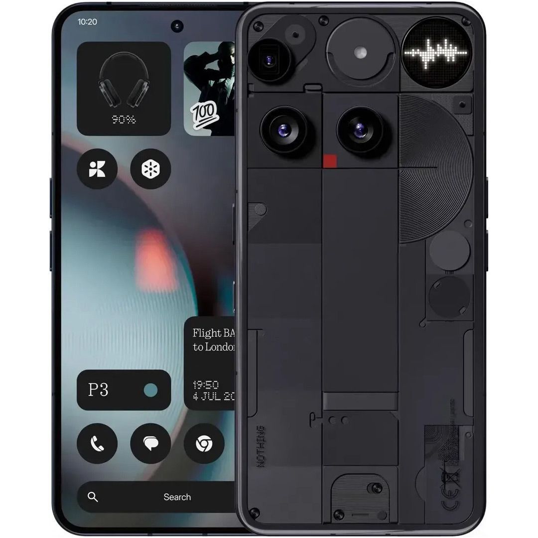 Смартфон Nothing Phone (3) 12/256GB Black
Смартфон Nothing Phone (3) 12/256GB Black