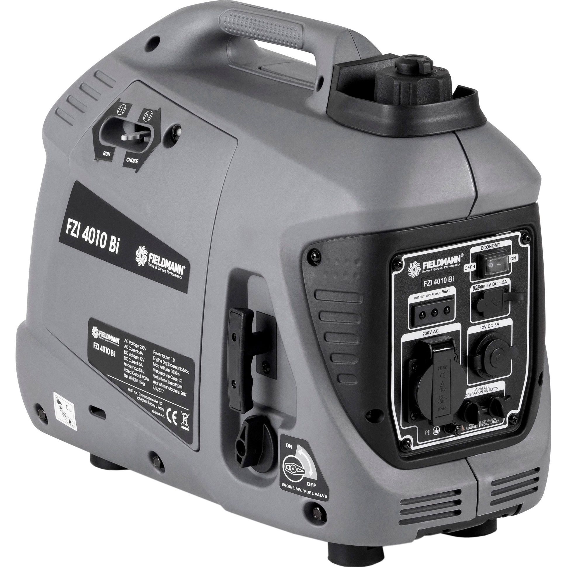 Инверторный бензиновый генератор Fieldmann FZI 4010-Bi
Инверторный бензиновый генератор Fieldmann FZI 4010-Bi