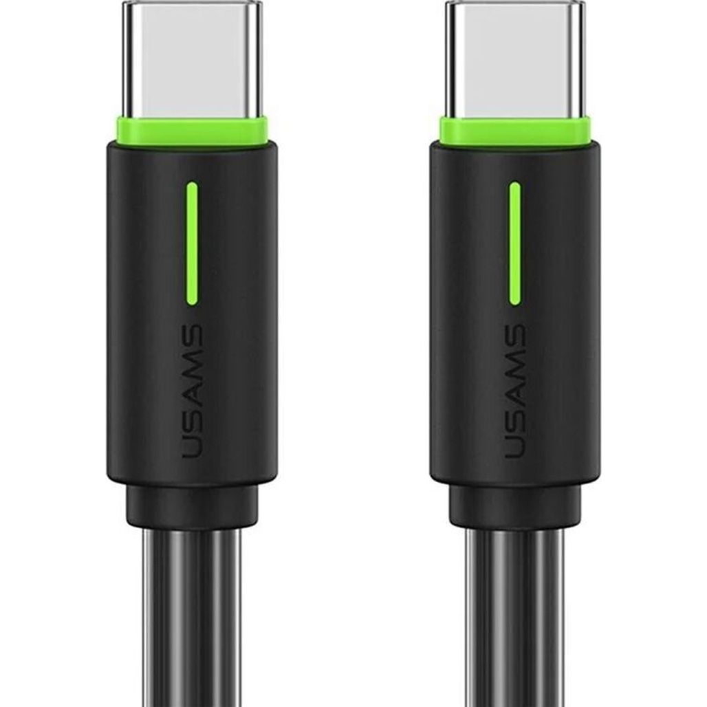 Кабель Usams SJ734 USB-C to USB-C 60W 5A 1.0m Black
Кабель Usams SJ734 USB-C to USB-C 60W 5A 1.0m Black