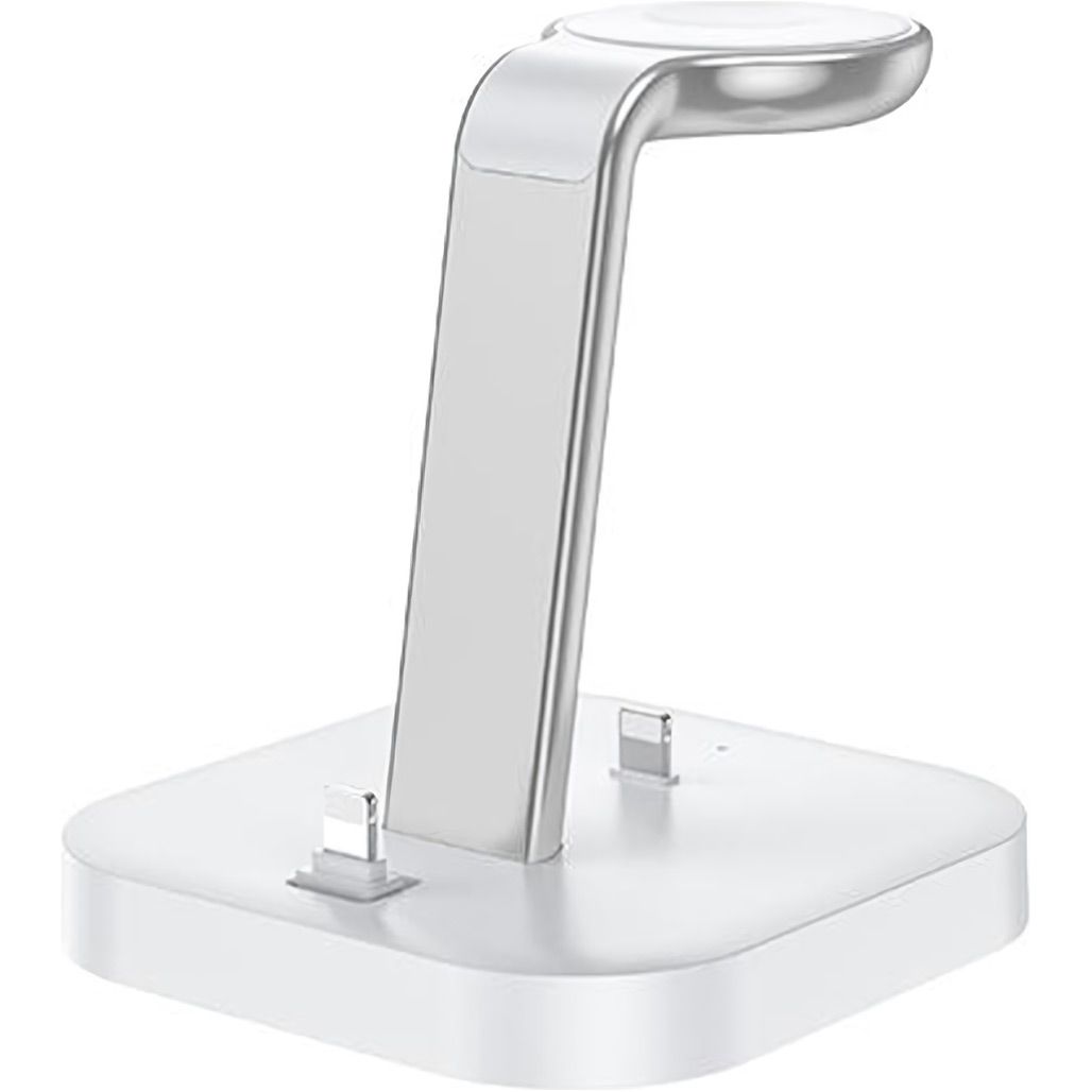 Бездротовий зарядний пристрій Hoco Graceful Magsafe 3in1 Wireless Fast Charger 15W CW43 White
Бездротовий зарядний пристрій Hoco Graceful Magsafe 3in1 Wireless Fast Charger 15W CW43 White