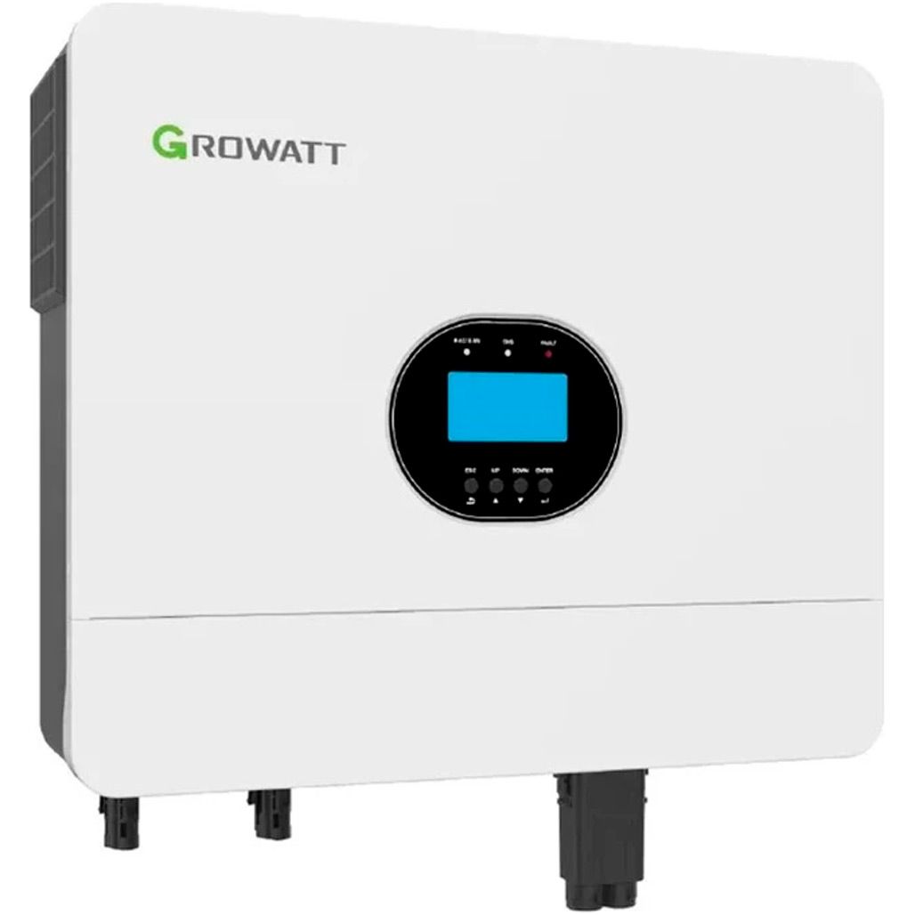 Гибридный солнечный инвертор Growatt SPF 6000 ES Plus
Гибридный солнечный инвертор Growatt SPF 6000 ES Plus