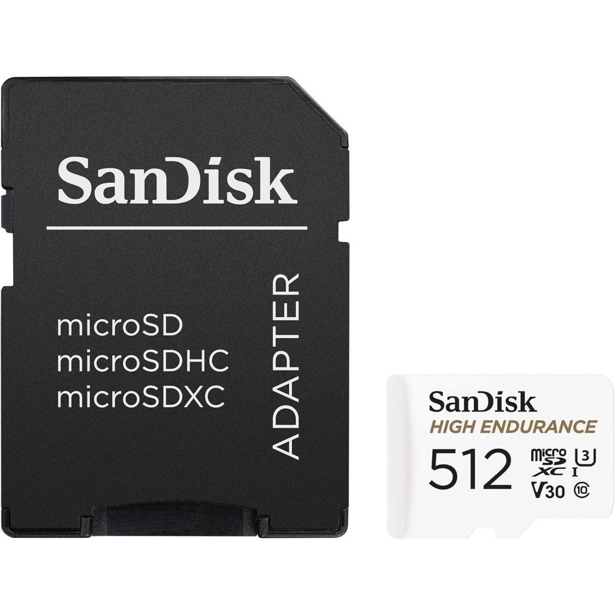 Карта пам'яті SanDisk microSDXC High Endurance 512GB UHS-I U3 V30 + SD Adapter (SDSQQNR-512G-GN6IA)
Карта пам'яті SanDisk microSDXC High Endurance 512GB UHS-I U3 V30 + SD Adapter (SDSQQNR-512G-GN6IA)