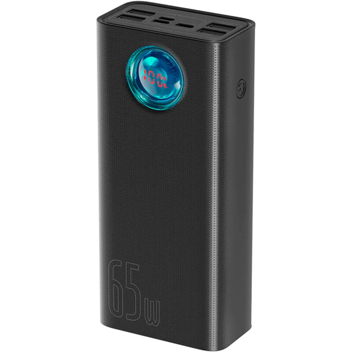 Зовнішній акумулятор Baseus Amblight Digital Display Quick Charge 65W 30000mAh Black (PPLG-A01) Вітрина
Зовнішній акумулятор Baseus Amblight Digital Display Quick Charge 65W 30000mAh Black (PPLG-A01) Вітрина