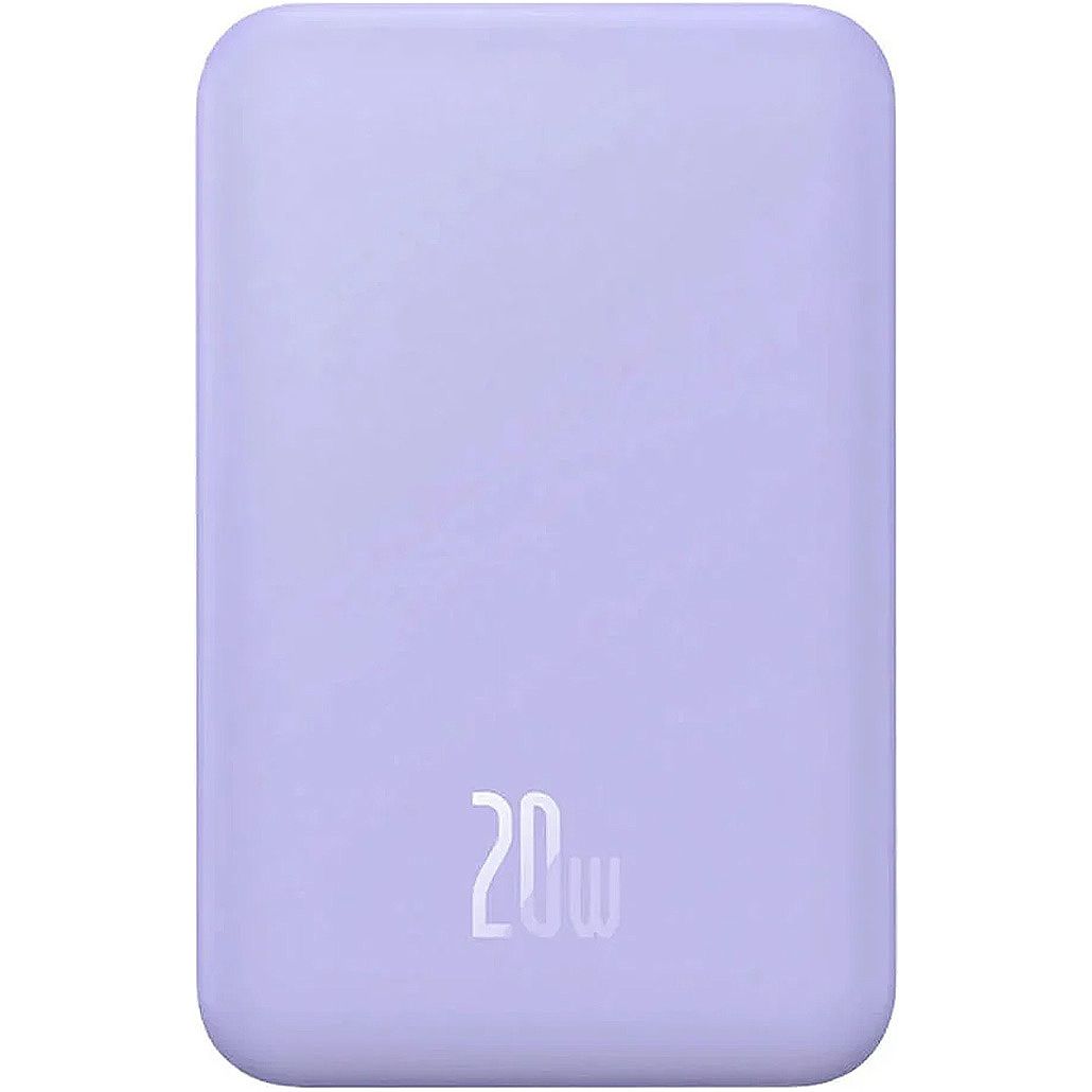 Внешний аккумулятор Baseus Magnetic Mini 20W 20000 mAh Purple (PPCX150005)
Внешний аккумулятор Baseus Magnetic Mini 20W 20000 mAh Purple (PPCX150005)