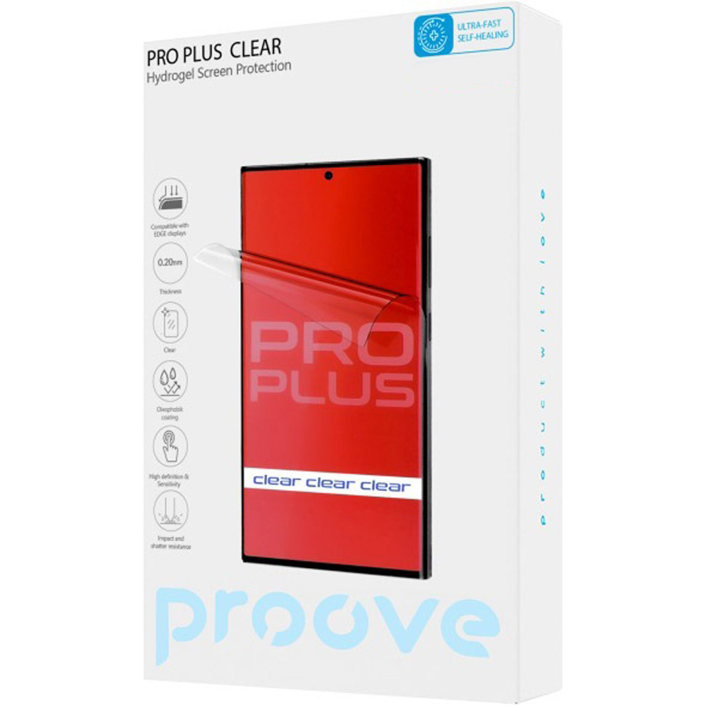 Гідрогелева захисна плівка Proove Hydrogel Screen Protection Pro Plus Size S Clear (GGPP12001150)
Гідрогелева захисна плівка Proove Hydrogel Screen Protection Pro Plus Size S Clear (GGPP12001150)