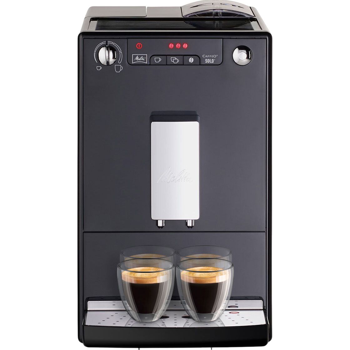 Кофемашина Melitta Caffeo Solo Frosted Black (E950-544)
Кофемашина Melitta Caffeo Solo Frosted Black (E950-544)