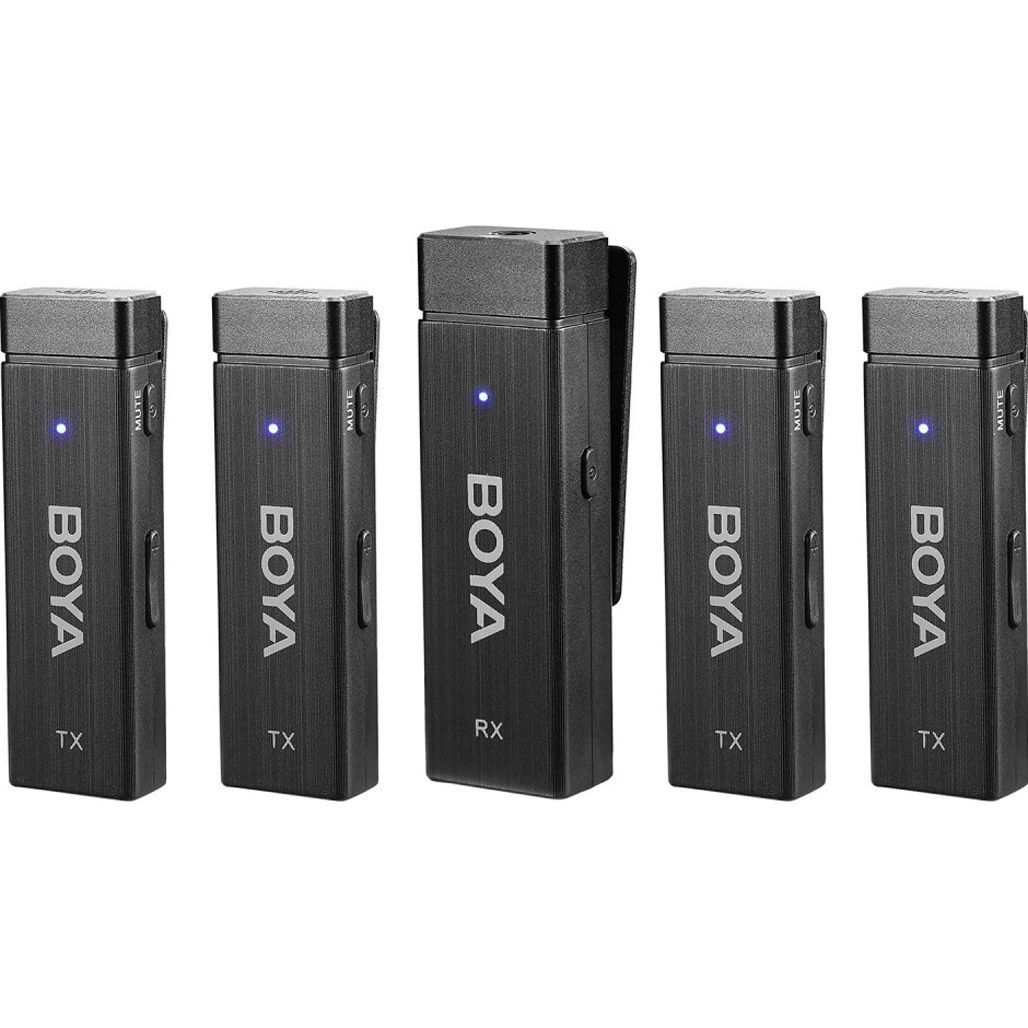 Беспроводная микрофонная система четырехканальная Boya BY-W4
Беспроводная микрофонная система четырехканальная Boya BY-W4