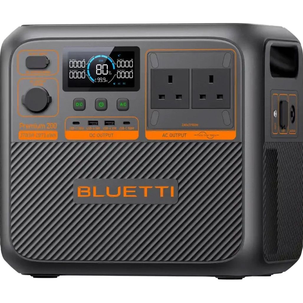 Зарядная станция BLUETTI Premium 200 V2 2700W UK
Зарядная станция BLUETTI Premium 200 V2 2700W UK