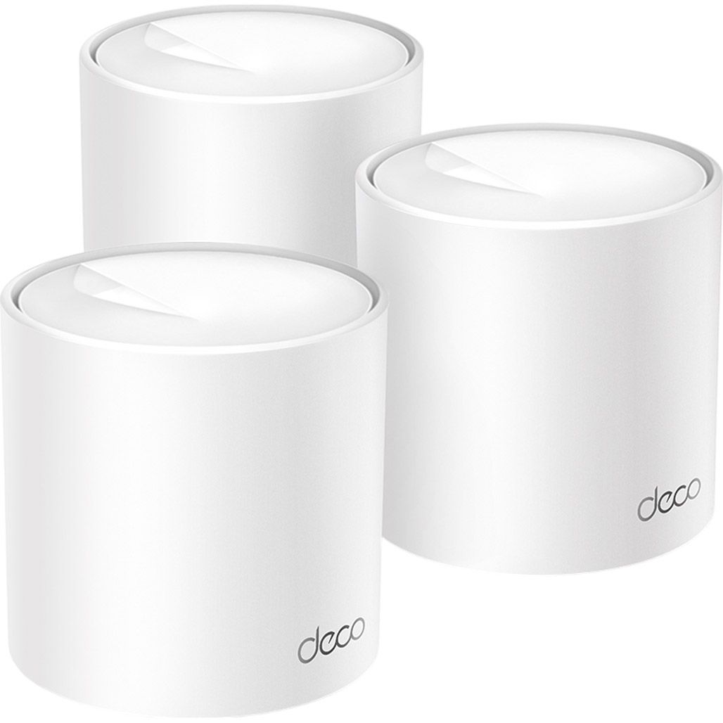 Wi-Fi Mesh система TP-Link Deco X10 3-Pack
Wi-Fi Mesh система TP-Link Deco X10 3-Pack