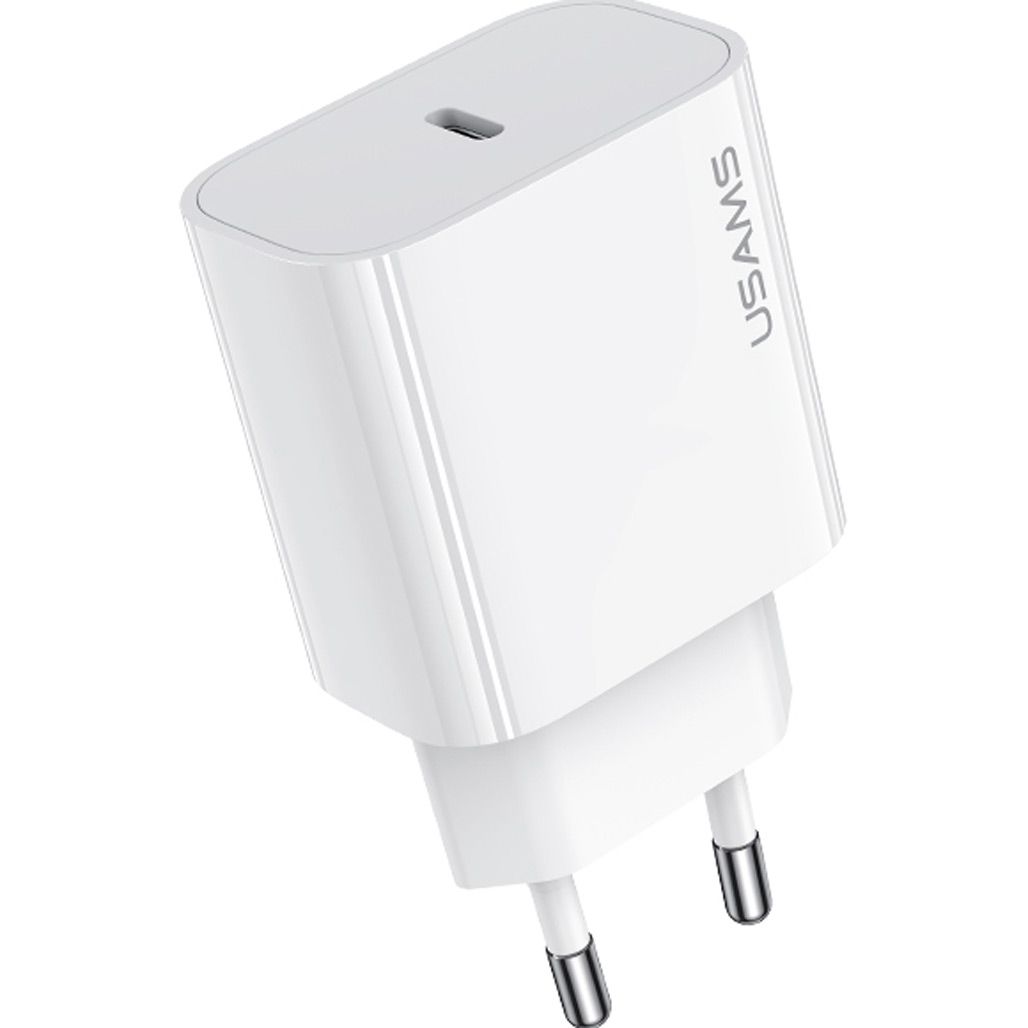 Сетевое зарядное устройство Usams US-CC226 T65 USB-C 20W White
Сетевое зарядное устройство Usams US-CC226 T65 USB-C 20W White