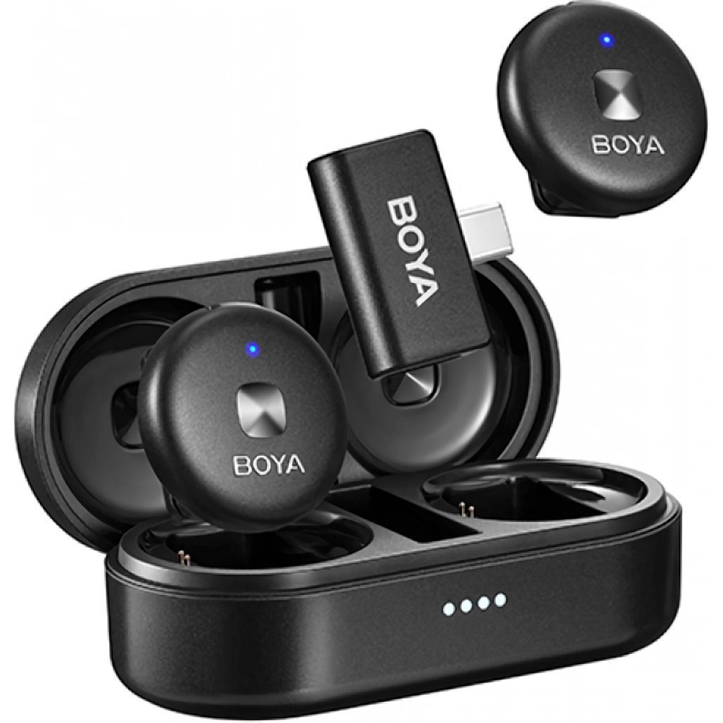 Микрофонная радиосистема Boya Omic-U USB-C Black
Микрофонная радиосистема Boya Omic-U USB-C Black