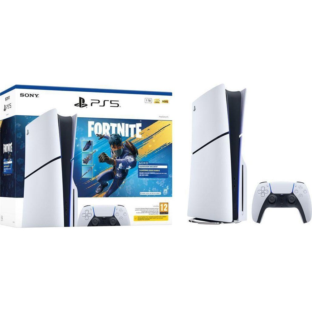 Игровая консоль Sony PlayStation 5 Slim 1TB + Fortnite Flowering Chaos Bundle (1000049838)
Игровая консоль Sony PlayStation 5 Slim 1TB + Fortnite Flowering Chaos Bundle (1000049838)