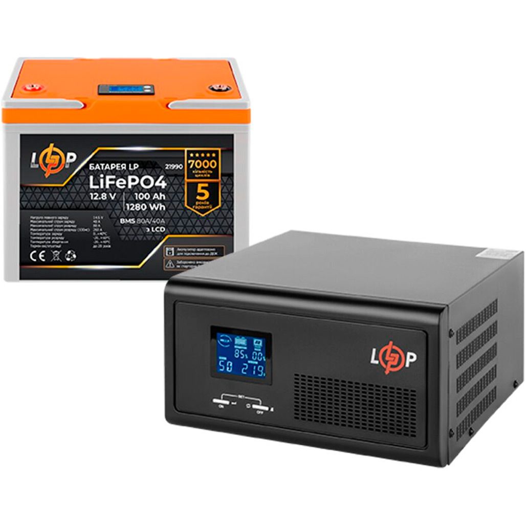 Джерело безперебійного живлення (ДБЖ) LogicPower B1500 + LiFePO батарея 1280Wh (29578)
Джерело безперебійного живлення (ДБЖ) LogicPower B1500 + LiFePO батарея 1280Wh (29578)