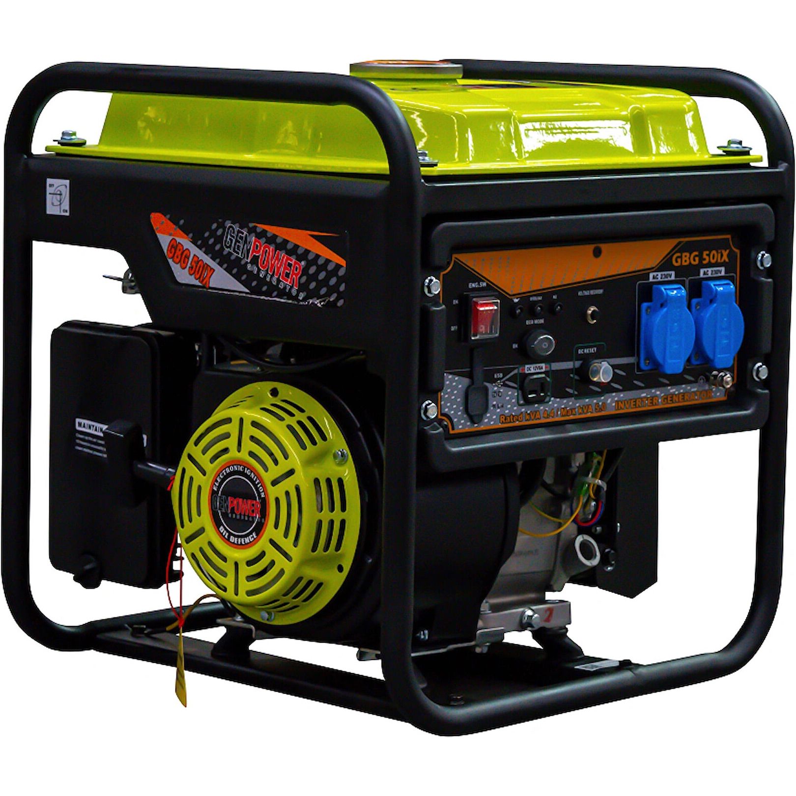 Инверторный бензиновый генератор Genpower GBG 50IX
Инверторный бензиновый генератор Genpower GBG 50IX