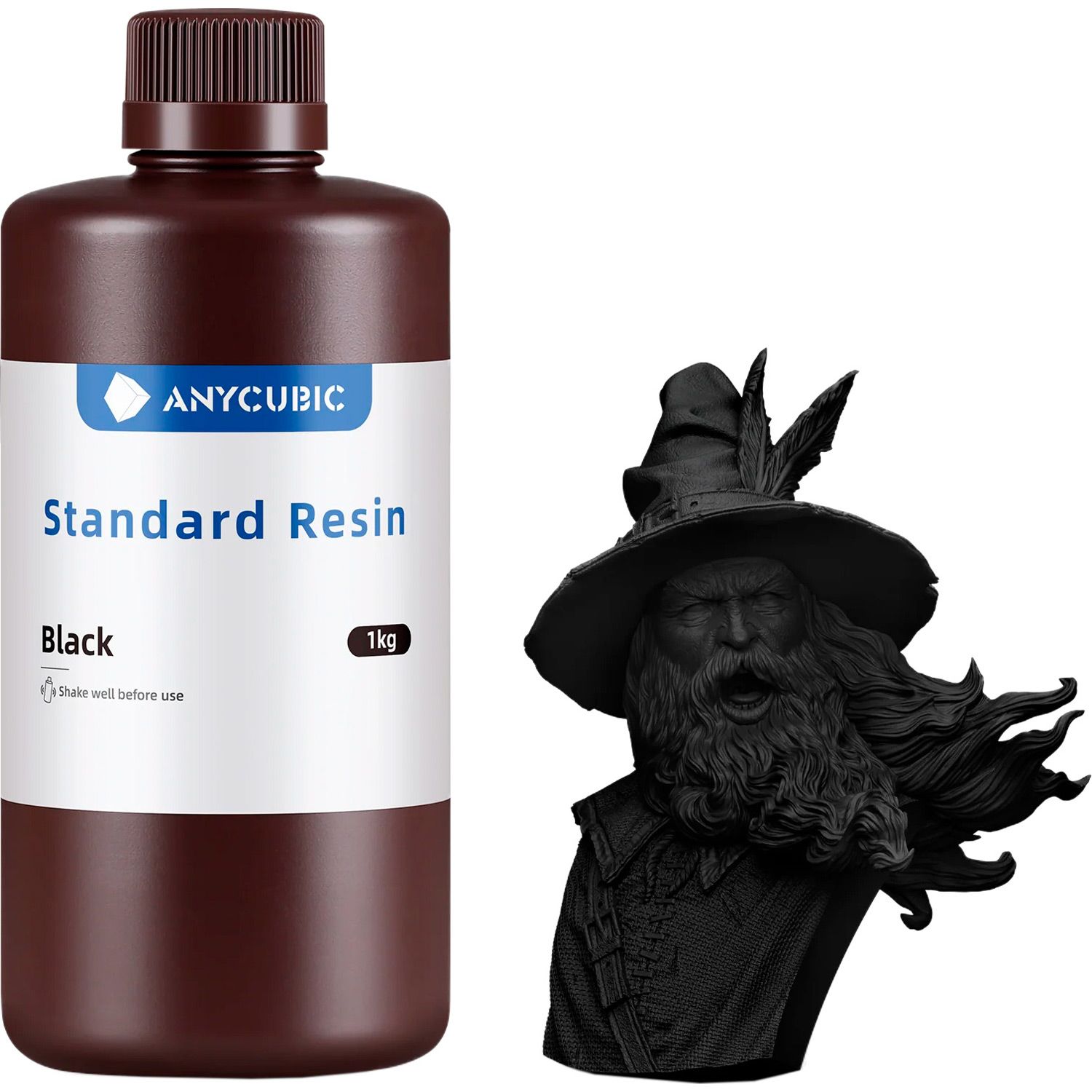 Фотополімерна смола для 3D-принтера Anycubic Standard Resin 1kg Black (SPTBK-104E)
Фотополімерна смола для 3D-принтера Anycubic Standard Resin 1kg Black (SPTBK-104E)