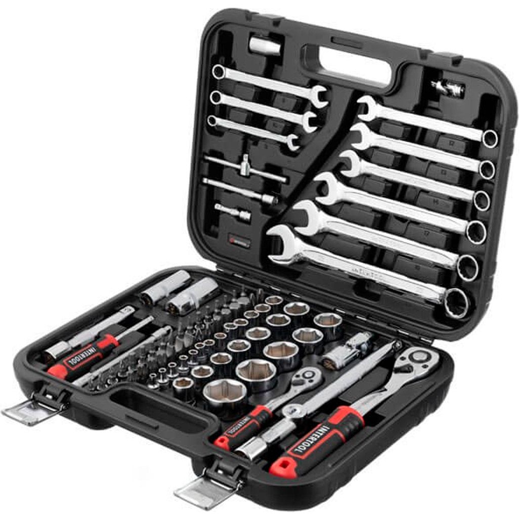 Набор инструментов Intertool Storm ET-8082 82шт
Набор инструментов Intertool Storm ET-8082 82шт