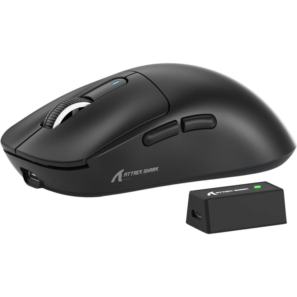Мышь Attack Shark X3 Pro Wireless 8K Black (AS-6972792470214-B)
Мышь Attack Shark X3 Pro Wireless 8K Black (AS-6972792470214-B)