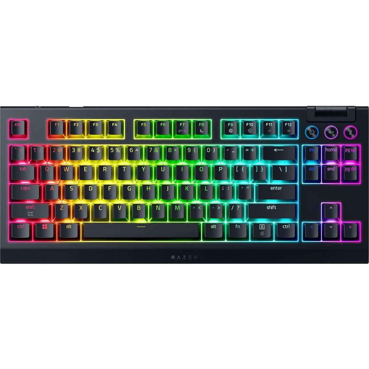 Клавіатура Razer BlackWidow V4 Low-Profile TKL Orange switch (RZ03-05450700-R3M1)
Клавіатура Razer BlackWidow V4 Low-Profile TKL Orange switch (RZ03-05450700-R3M1)