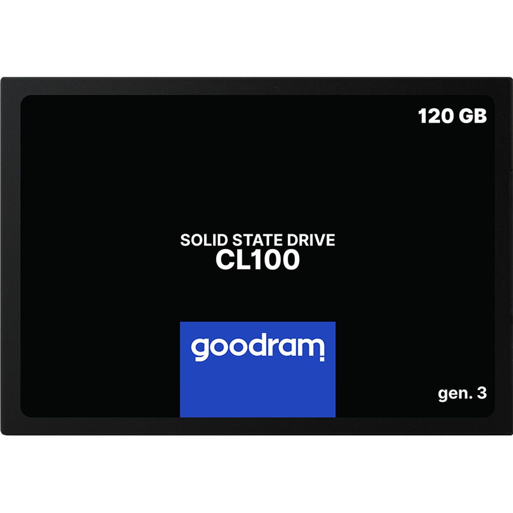 SSD накопитель Goodram CL100 Gen.3 120GB 2.5` (SSDPR-CL100-120-G3)
SSD накопитель Goodram CL100 Gen.3 120GB 2.5` (SSDPR-CL100-120-G3)