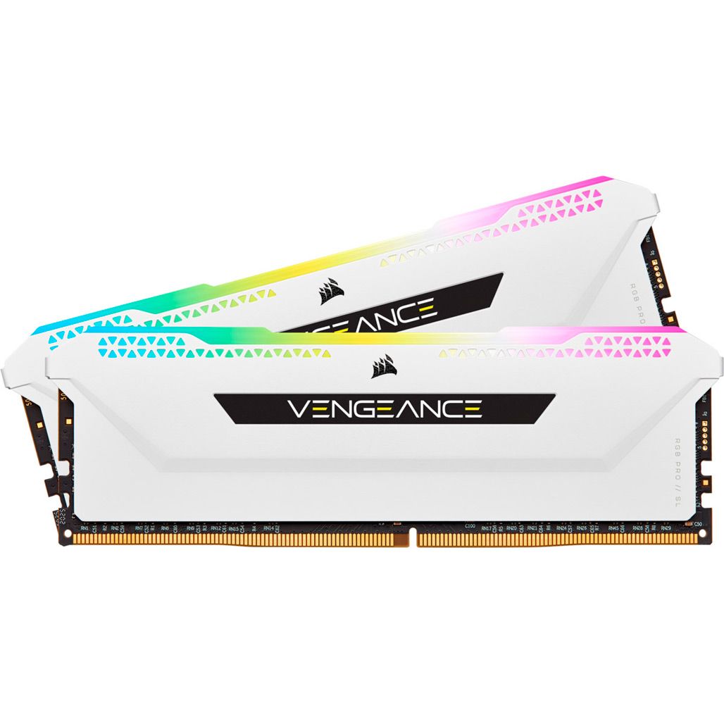 Модуль пам'яті DDR4 Corsair Vengeance RGB Pro SL 2x8GB 3600MHz White (CMH16GX4M2D3600C18W)
Модуль пам'яті DDR4 Corsair Vengeance RGB Pro SL 2x8GB 3600MHz White (CMH16GX4M2D3600C18W)