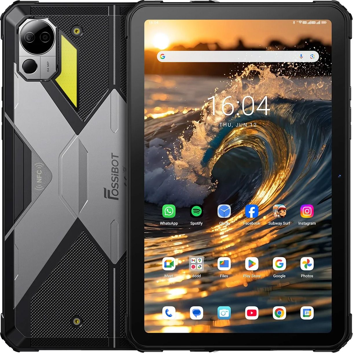 Планшет Fossibot DT3 12/256GB 5G Grey
Планшет Fossibot DT3 12/256GB 5G Grey