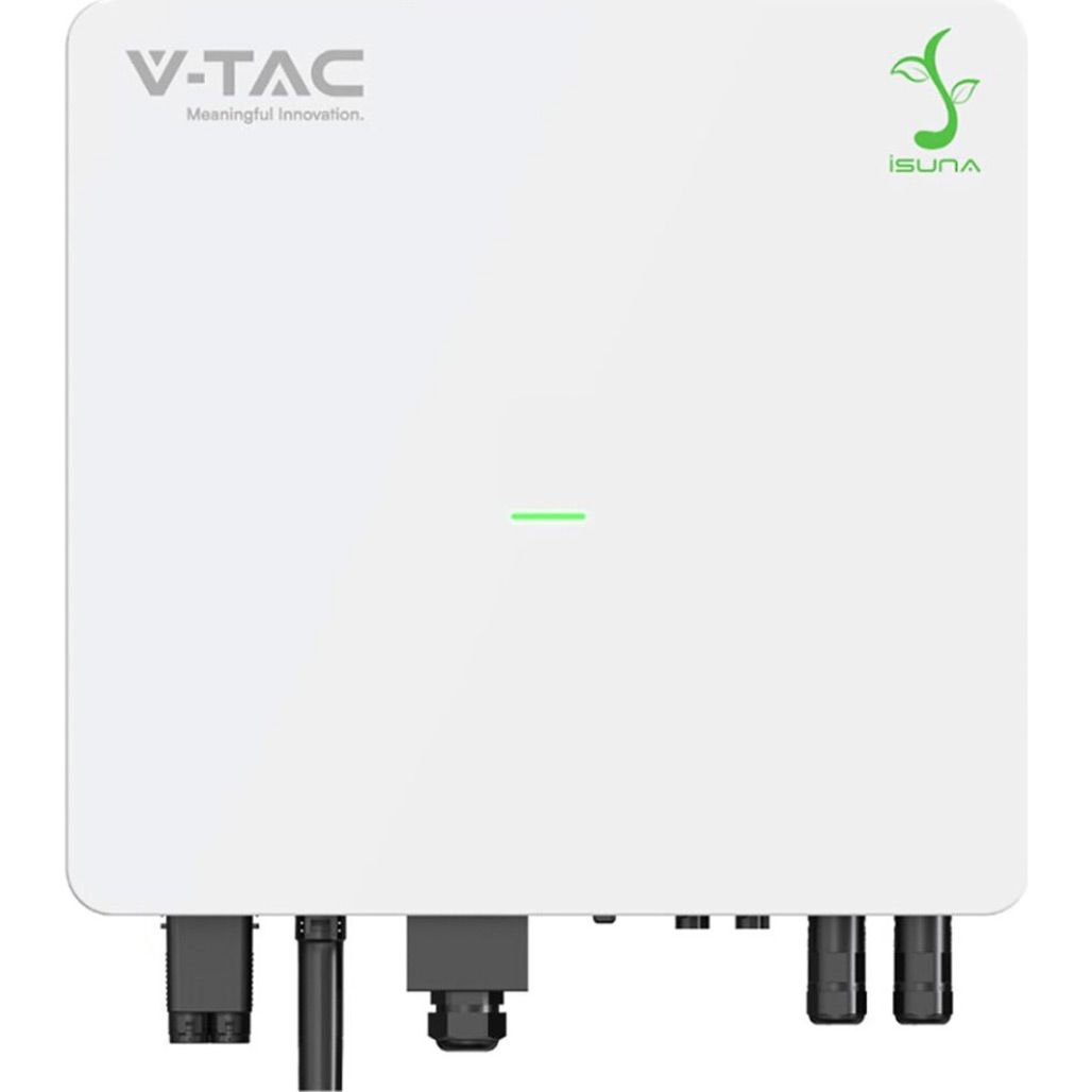 Гибридный солнечный инвертор V-TAC VT-Isuna 6000S (12156)
Гибридный солнечный инвертор V-TAC VT-Isuna 6000S (12156)