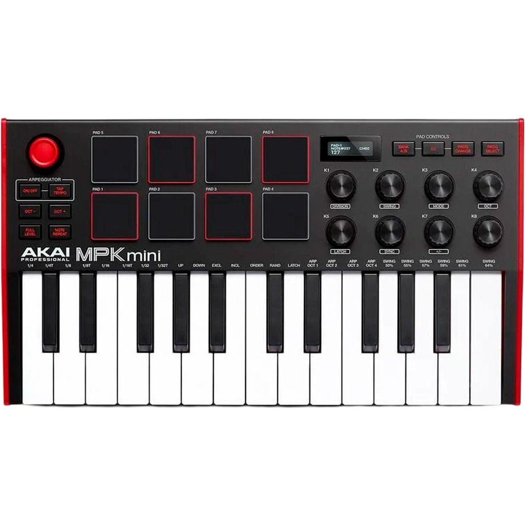 MIDI-клавиатура AKAI MPK MINI MK3 (SUP_MC2926)
MIDI-клавиатура AKAI MPK MINI MK3 (SUP_MC2926)