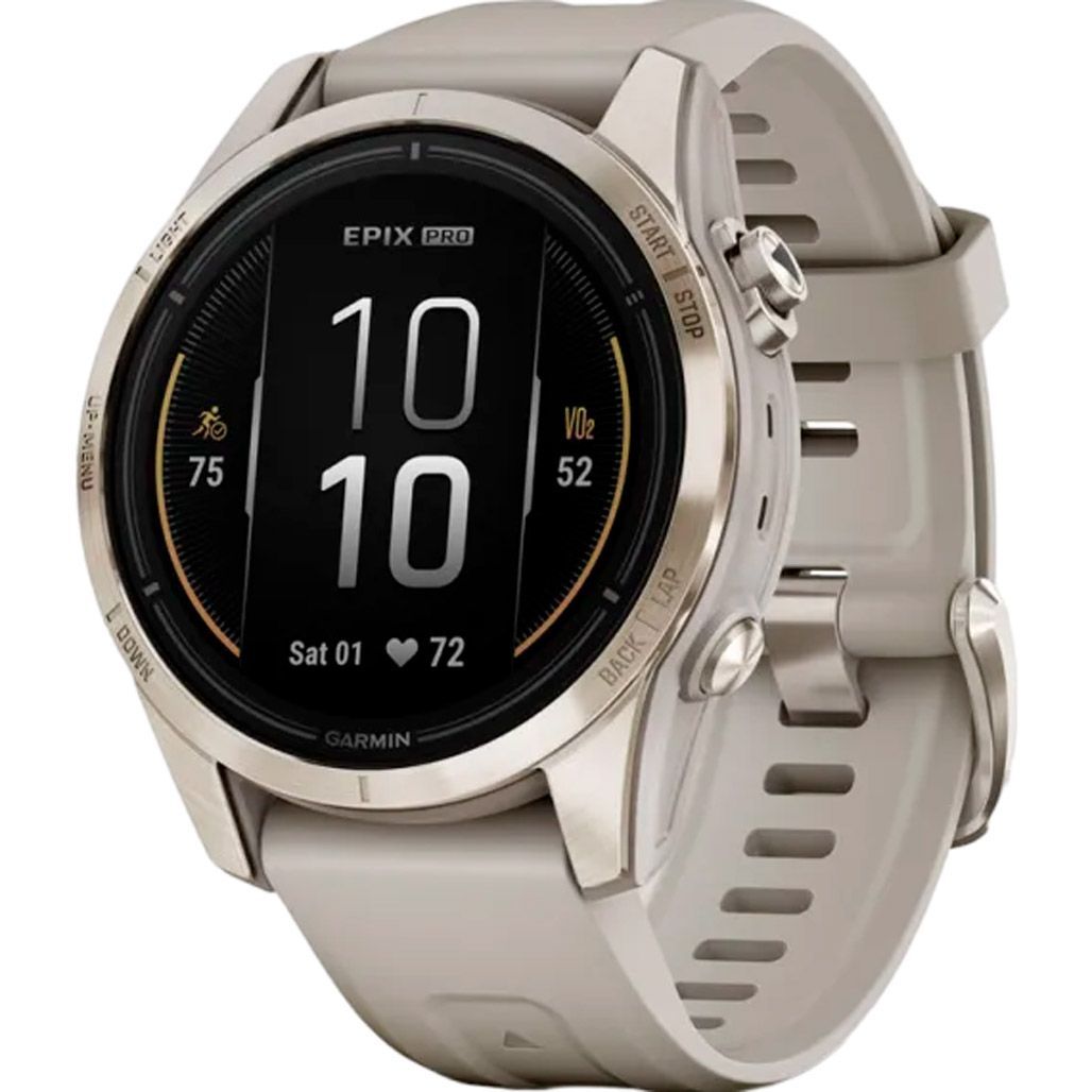 Смарт-годинник Garmin Epix Pro (Gen 2) Sapphire Edition 42mm Soft Gold with Light Sand Band (010-02802-10)
Смарт-годинник Garmin Epix Pro (Gen 2) Sapphire Edition 42mm Soft Gold with Light Sand Band (010-02802-10)