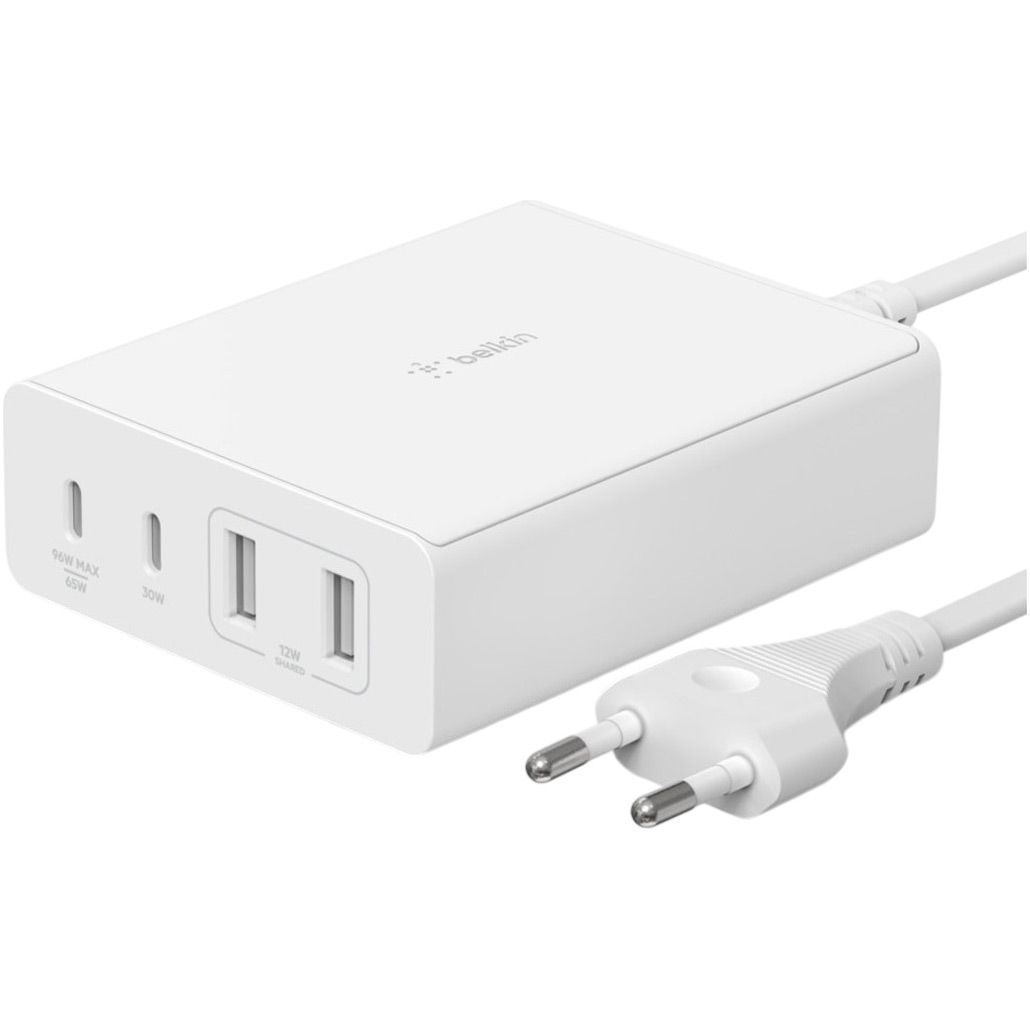 Сетевое зарядное устройство Belkin Boost Up Charge Pro GaN 4-Ports Charger 108W White (WCH010VFWH)
Сетевое зарядное устройство Belkin Boost Up Charge Pro GaN 4-Ports Charger 108W White (WCH010VFWH)