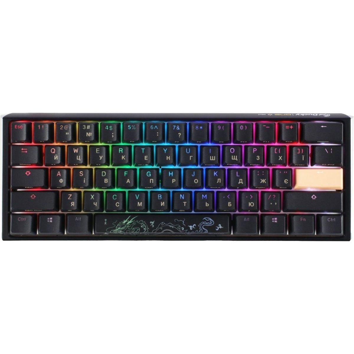 Клавиатура Ducky One 3 Mini Cherry MX Brown RGB Black (DKON2161ST-BUAPXCLAWSC1) UA
Клавиатура Ducky One 3 Mini Cherry MX Brown RGB Black (DKON2161ST-BUAPXCLAWSC1) UA