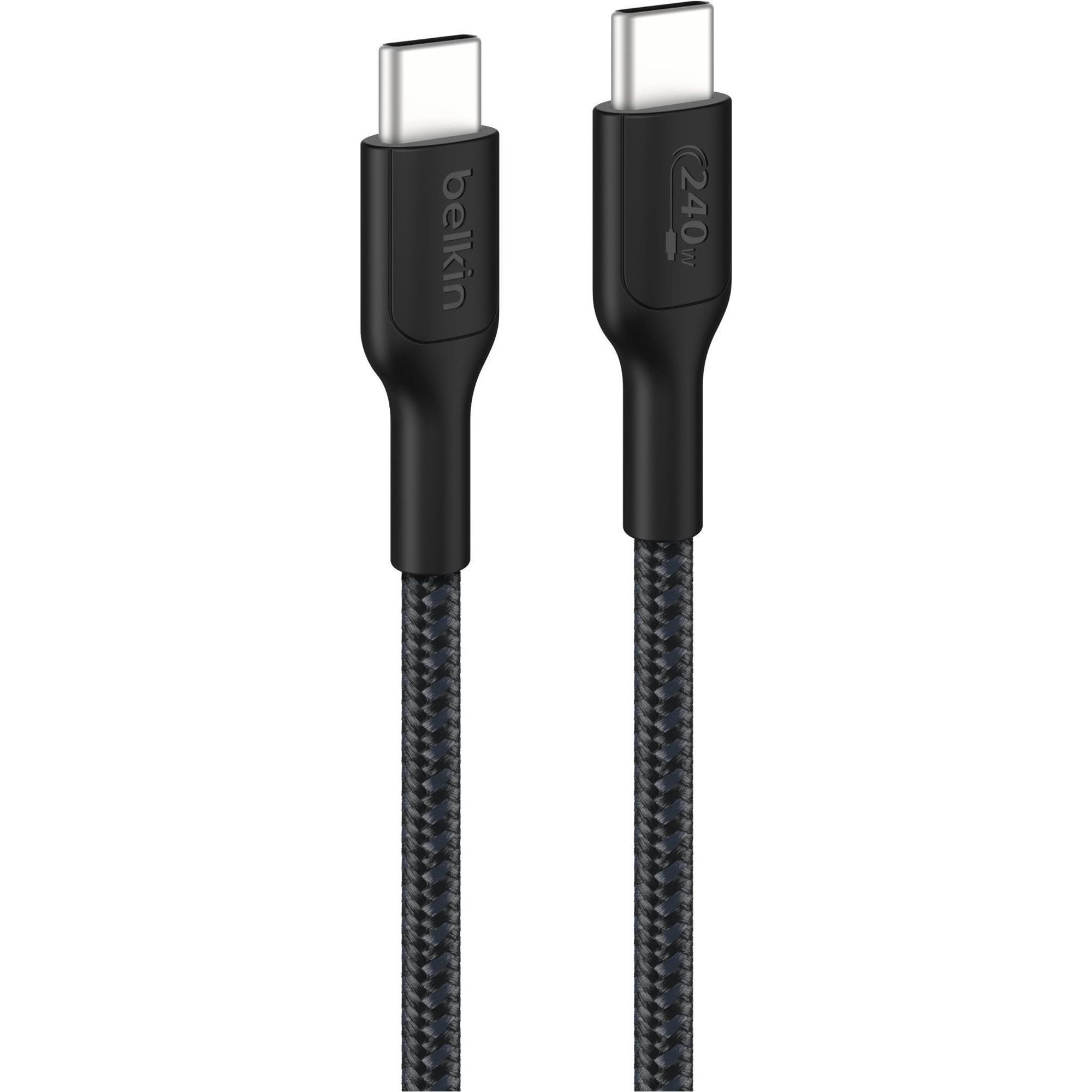 Кабель Belkin Boost Up Charge Pro Braided USB-C to USB-C 240W 2m Black (CAB025HQ2MBK)
Кабель Belkin Boost Up Charge Pro Braided USB-C to USB-C 240W 2m Black (CAB025HQ2MBK)