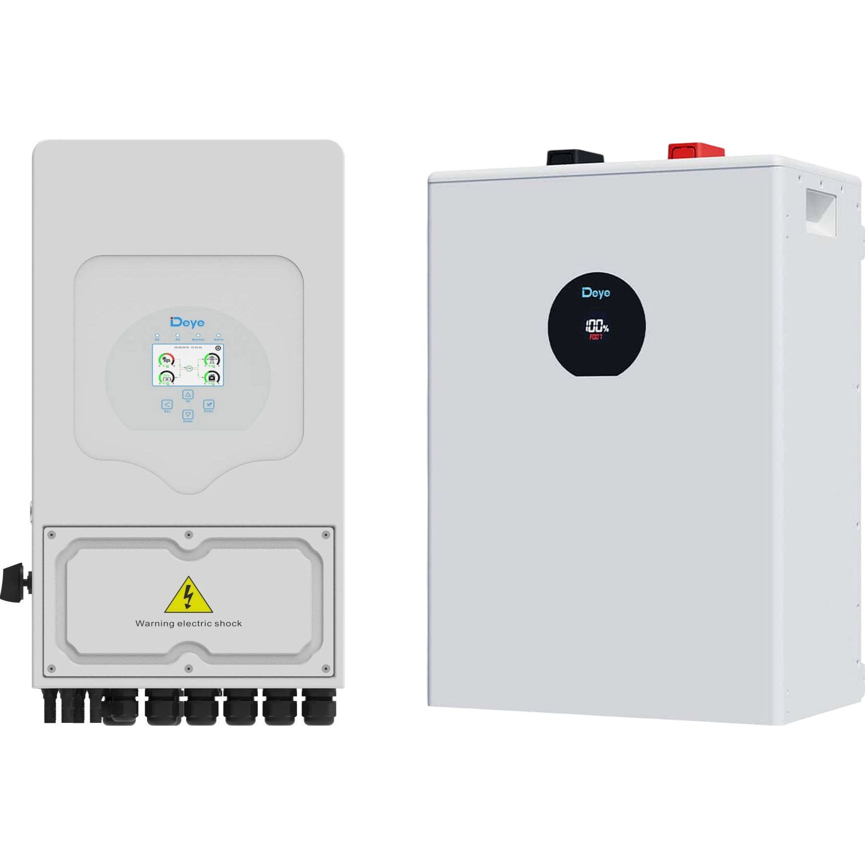 Система хранения энергии Deye SUN-5K-SG05 5kW + АКБ SE-F12-C 11.8kWh (51.2V/230Ah/11800Wh)
Система хранения энергии Deye SUN-5K-SG05 5kW + АКБ SE-F12-C 11.8kWh (51.2V/230Ah/11800Wh)