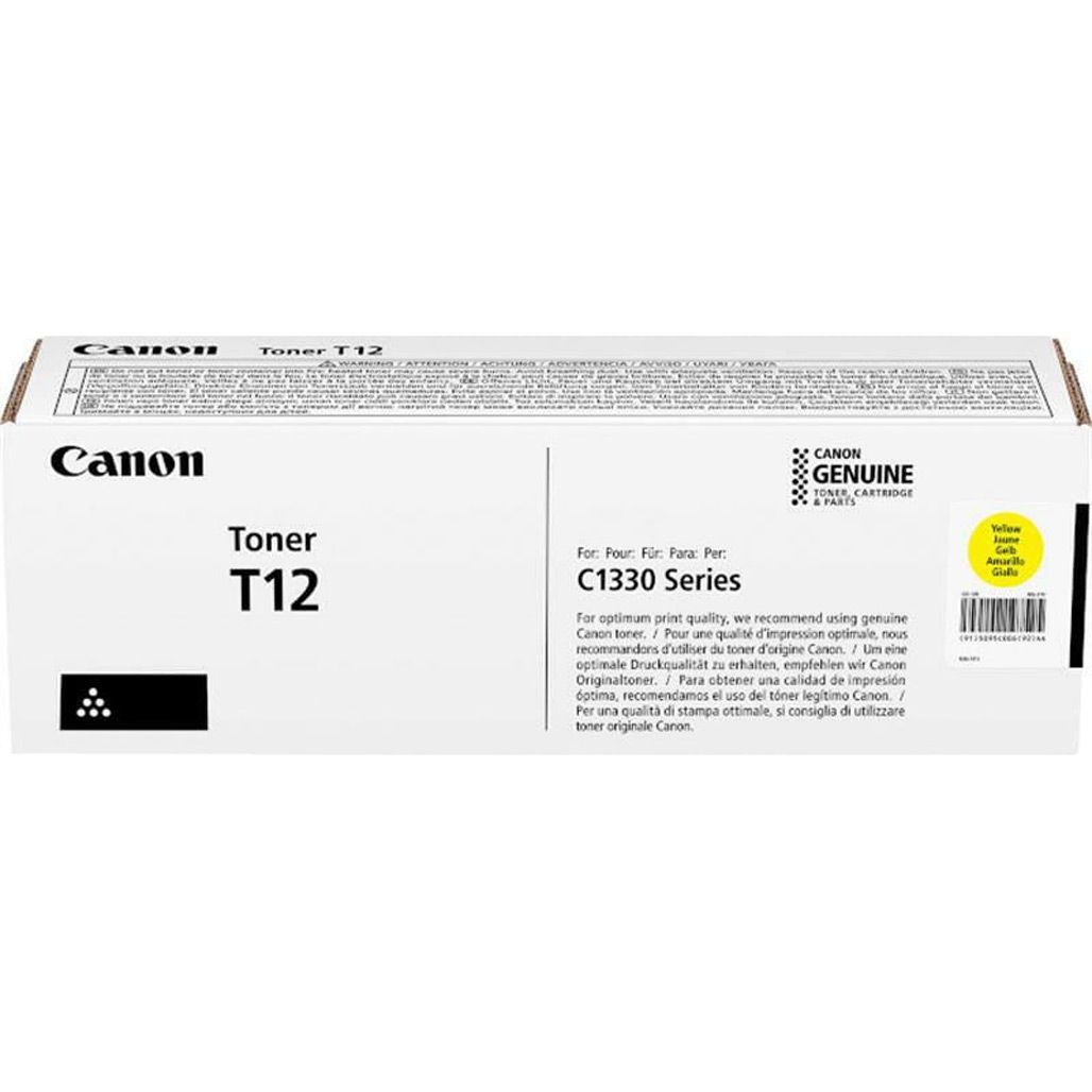 Картридж для МФУ Canon T12 i-Sensys C1330 Yellow (5095C006)
Картридж для МФУ Canon T12 i-Sensys C1330 Yellow (5095C006)