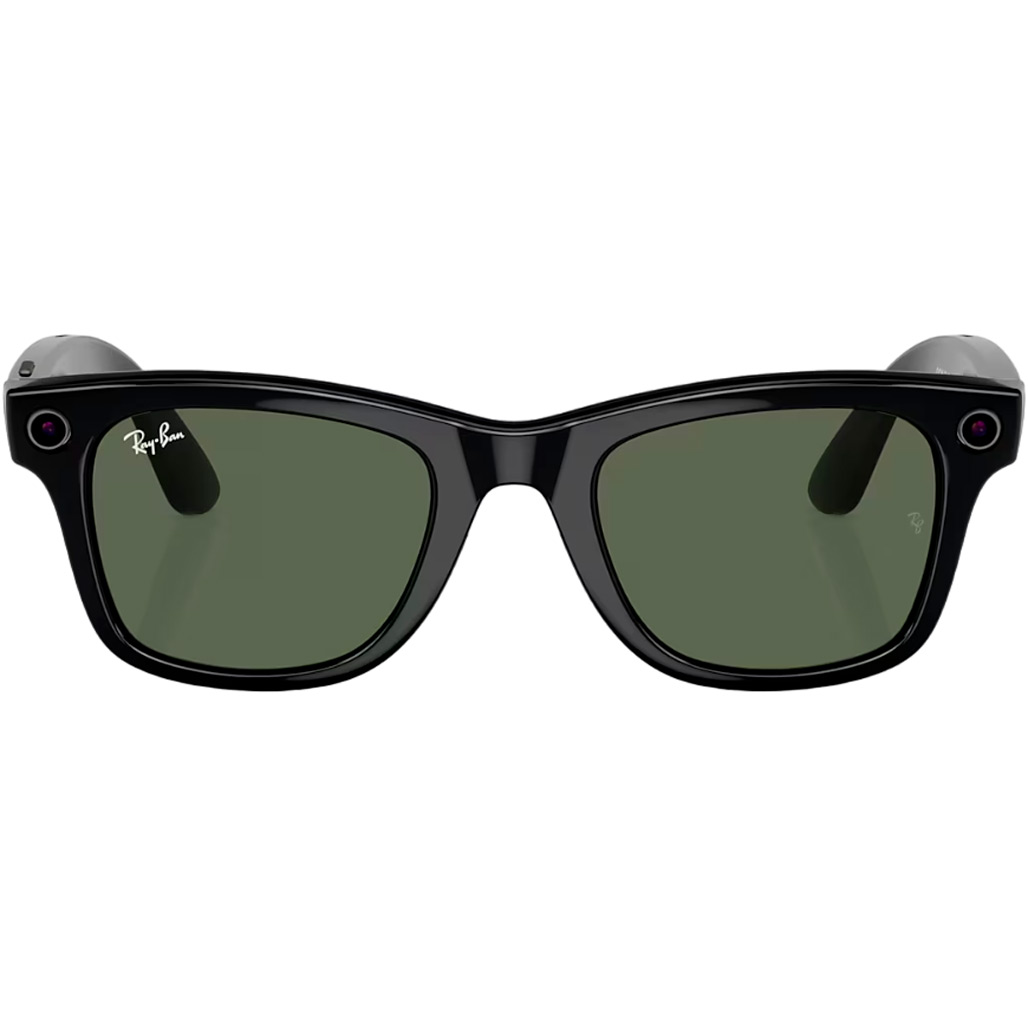 Смарт-окуляри Ray-Ban Meta Wayfarer Shiny Black Frame Green Lenses (RW4006 601/71 50-22)
Смарт-окуляри Ray-Ban Meta Wayfarer Shiny Black Frame Green Lenses (RW4006 601/71 50-22)