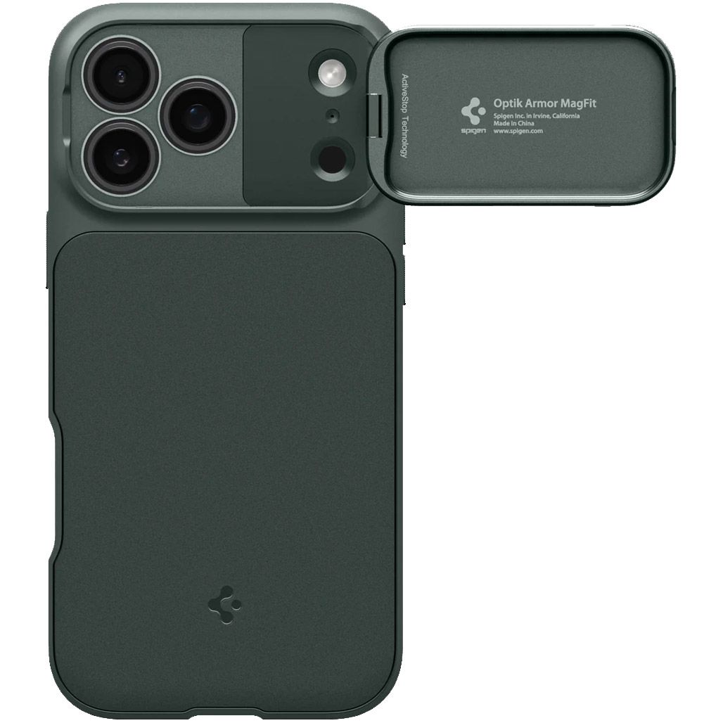 Чехол Spigen Optik Armor для iPhone 17 Pro Max Abyss Green (ACS09901)
Чехол Spigen Optik Armor для iPhone 17 Pro Max Abyss Green (ACS09901)