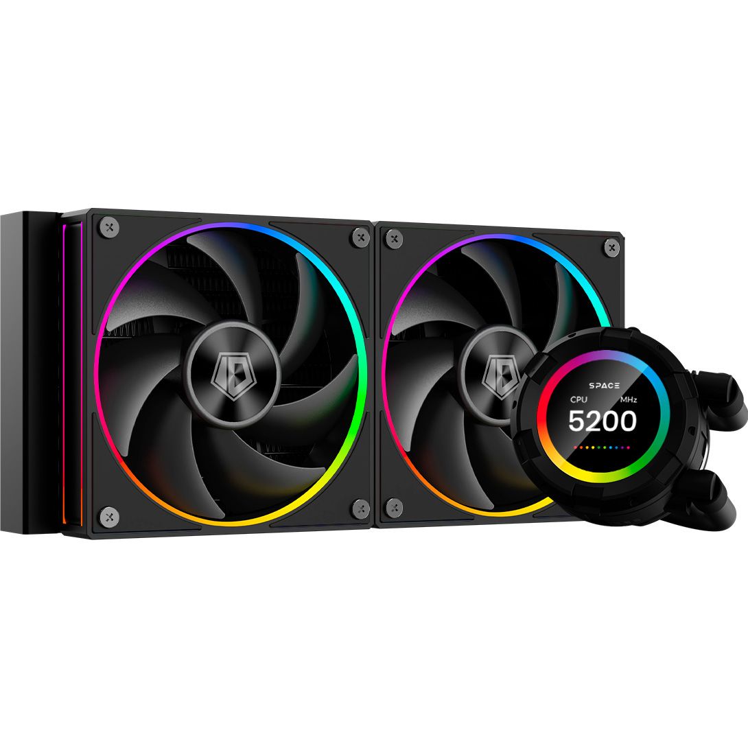 Система водяного охлаждения ID-COOLING Space LCD SL240 Black
Система водяного охлаждения ID-COOLING Space LCD SL240 Black
