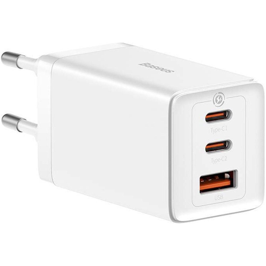 Сетевое зарядное устройство Baseus GaN5 Pro Fast Charger 2C+U 65W + Cable USB-C White (CCGP120202)
Сетевое зарядное устройство Baseus GaN5 Pro Fast Charger 2C+U 65W + Cable USB-C White (CCGP120202)