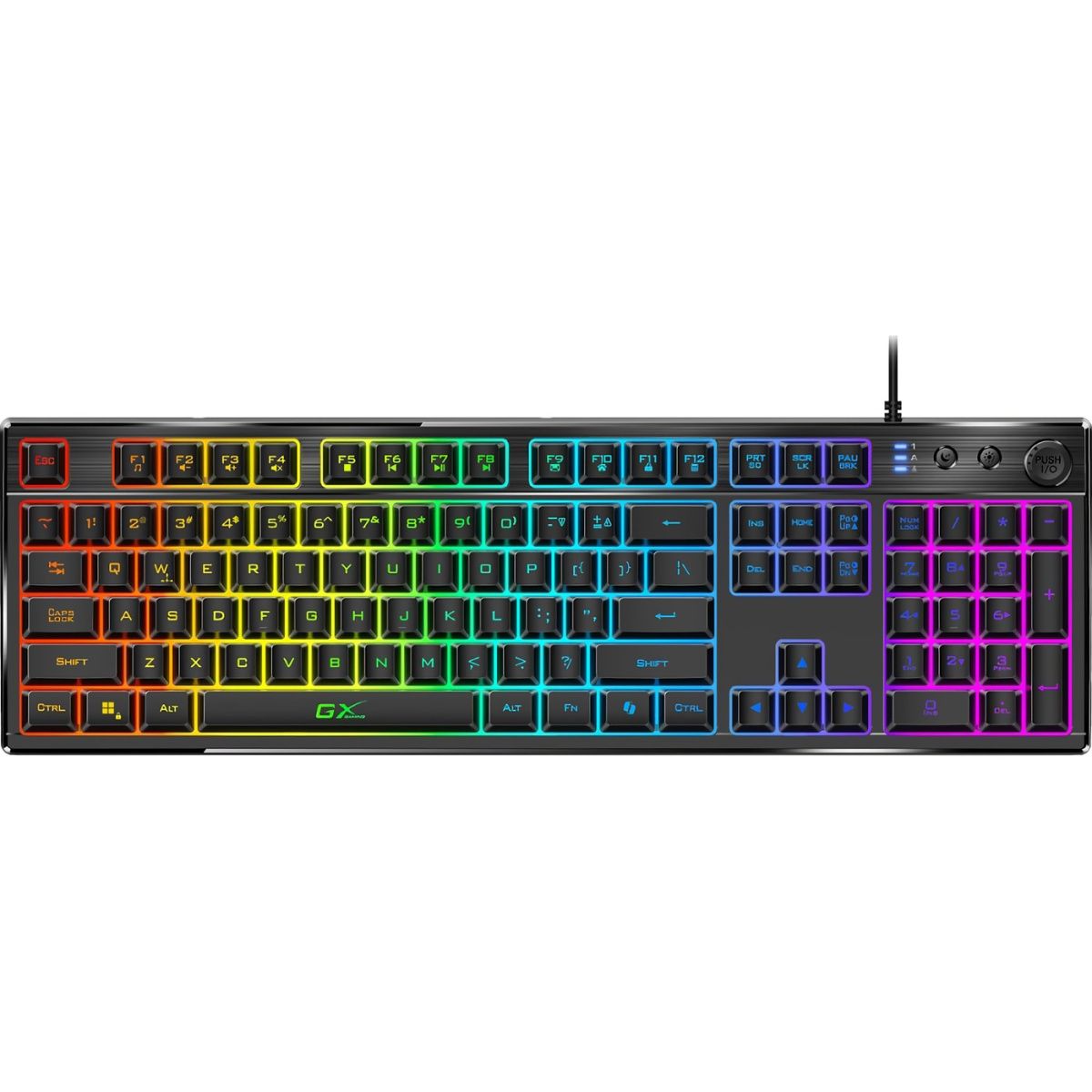 Клавиатура Genius Scorpion K7 Plus USB UA Black (31310056404)
Клавиатура Genius Scorpion K7 Plus USB UA Black (31310056404)