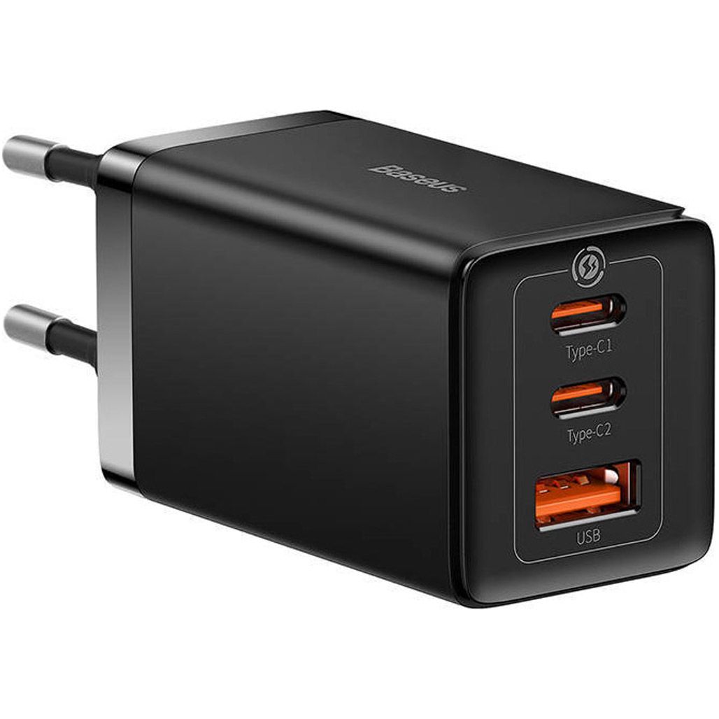 Сетевое зарядное устройство Baseus GaN5 Pro Fast Charger 2C+U 65W + Cable USB-C Black (CCGP120201)
Сетевое зарядное устройство Baseus GaN5 Pro Fast Charger 2C+U 65W + Cable USB-C Black (CCGP120201)