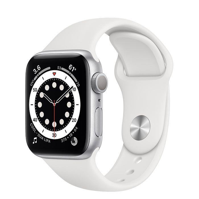 Смарт-годинник Apple Watch Series 6 GPS 40mm Silver Aluminum Case w. White Sport B. (MG283)
Смарт-годинник Apple Watch Series 6 GPS 40mm Silver Aluminum Case w. White Sport B. (MG283)
