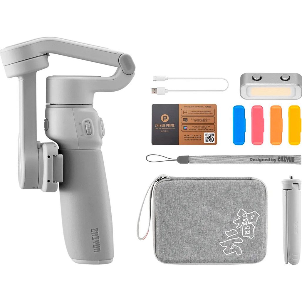 Стабилизатор видеосъемки Zhiyun Smooth Q4 Combo (ZHAE025)
Стабилизатор видеосъемки Zhiyun Smooth Q4 Combo (ZHAE025)