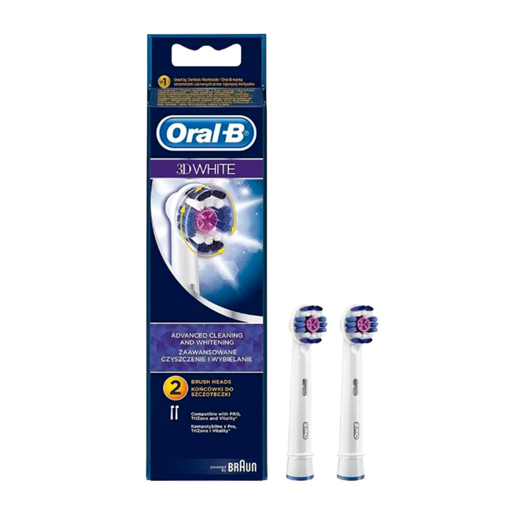 Насадка для зубной щетки Oral-B EB18-2 3D (White) 2 шт
Насадка для зубной щетки Oral-B EB18-2 3D (White) 2 шт